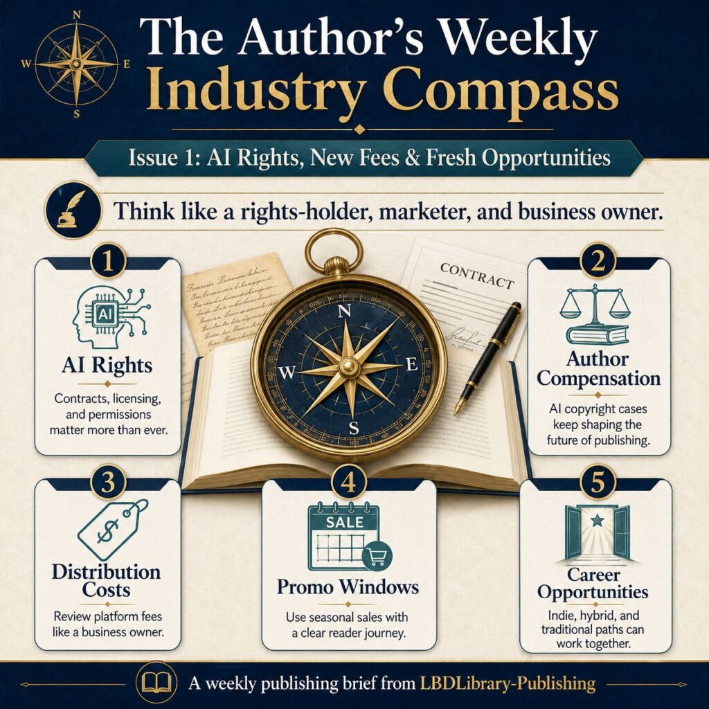AI Rights, Distribution Fees, and Publishing Opportunities: What Authors Need to Watch This Week