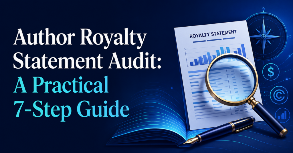 Author royalty statement audit practical seven-step guide for checking book income and rights payments.