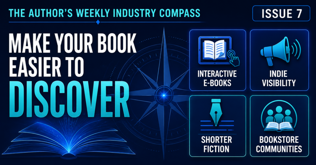 Author discoverability trends with five practical lessons for helping readers find books.